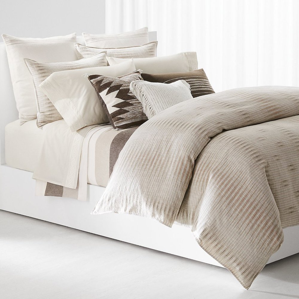 Lauren Ralph Lauren Mason Geo-Stripe Full/Queen Duvet Set - Picture 3 of 6